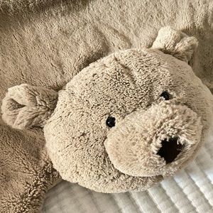Pottery barn critter plush bear play mat